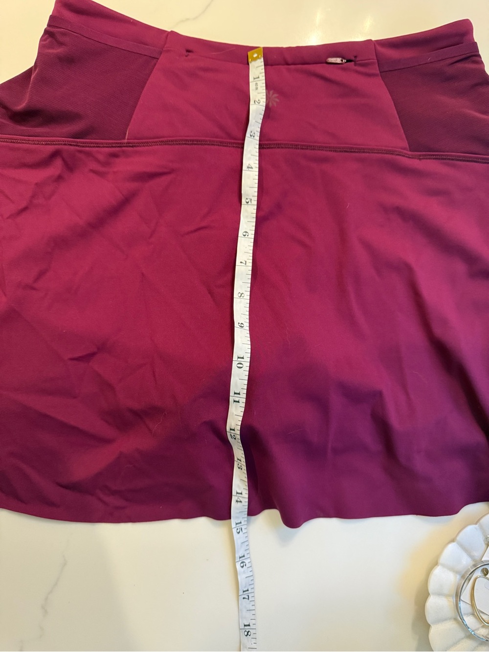 Athleta, Momentum tennis skirt. Size XS. Magenta. Worn once! Length approx 15in - Picture 3 of 3